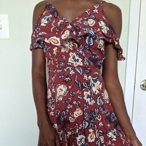 Forever 21 open shoulder dress